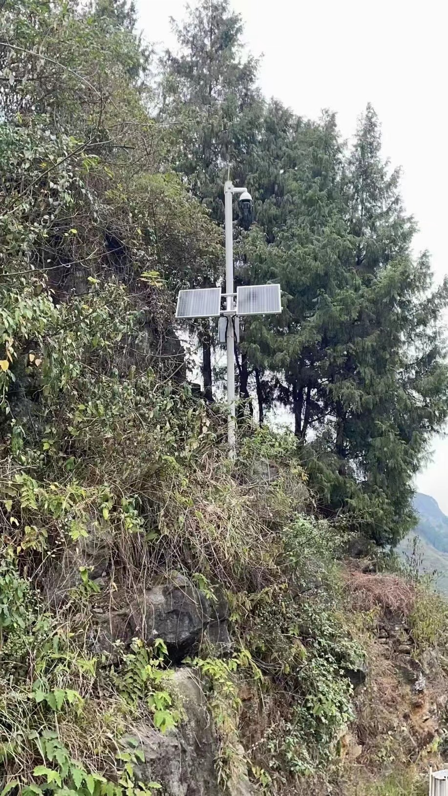 北京某森林景區野生動物太陽能監控系統