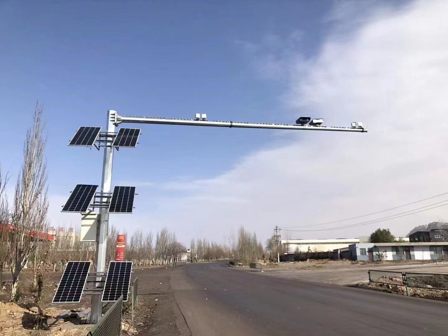 太陽能供電監控系統安裝